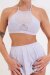 Lunalae Top Demi Diamante Lila XL