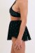 Lunalae Pantalones Cortos Sarah Diamante Negro XL