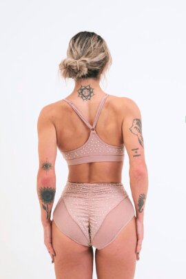 Lunalae Top Roxie Diamante Taupe XL
