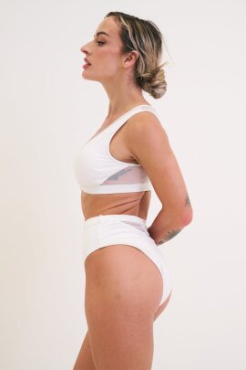 Lunalae Pantalones Cortos Odessa Blanco