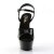 Pleaser Sandalia de Tacón KISS-209 Negro EU-37 / US-7