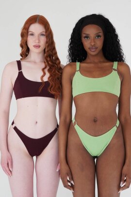 FANNA Top Grace Soft Green L
