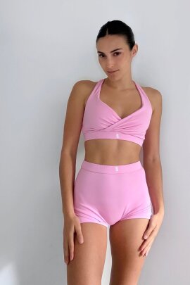 Oksa Wear Pantalones Cortos Strict Light Pink XS