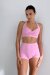 Oksa Wear Pantalones Cortos Strict Light Pink L