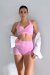 Oksa Wear Pantalones Cortos Strict Light Pink L