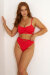 Lunalae High Waist Shorts Pipa Rojo S Seminuevos