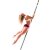 X-Pole X-Fly Barra de vuelo Metalizado Pro (2,81 m) Seminuevos