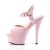Pleaser Sandalia de Tacón KISS-209 Rosa Claro Pastel EU-35 / US-5