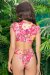 RAD Pantalones Cortos Rosalie Flore Rosa XL