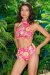 RAD Pantalones Cortos Eve Flore Rosa L