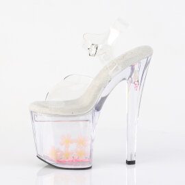 Pleaser ENCHANT-708AQUA-01 Sandalias de Plataforma Transparente EU-38 / US-8