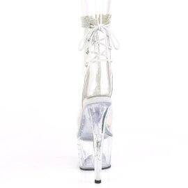 Pleaser STARDUST-1018C-2RS Botín Plataforma Transparente EU-39 / US-9