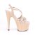 Pleaser ADORE-713 Sandalia de Tacón Plataforma Charol Beige EU-35 / US-5