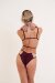 Lunalae Pantalones Cortos Lola Low Waist Plum