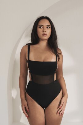 Lunalae Body Clover Negro XS