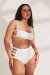 Lunalae Pantalones Cortos Clover Blanco