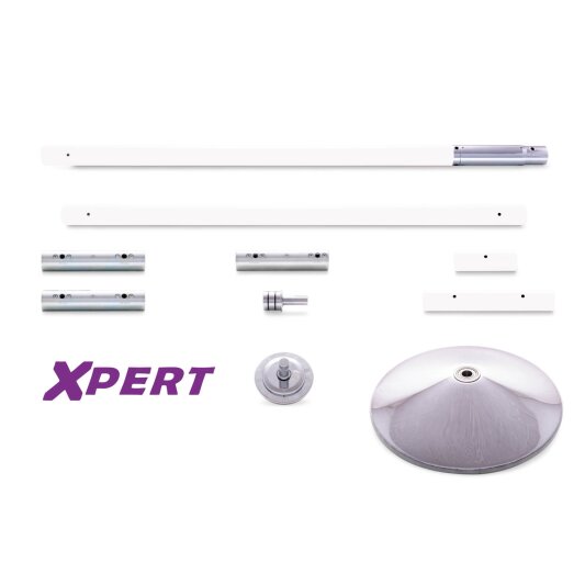 X-Pole XPert (NXN) Recubierto en Polvo Blanco Seminuevos