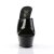 Pleaser Sandalia de Tacón KISS-201 Negro Charol EU-38 / US-8