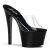 Pleaser Zapato Abierto SKY-301 Negro Transparente EU-39 / US-9