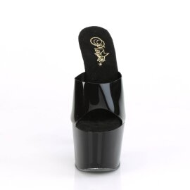 Pleaser ADORE-701N Zapato Abierto Plataforma Negro EU-38...