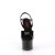 Pleaser PASSION-709 Sandalia de Tacón Plataforma Charol Negro EU-38 / US-8
