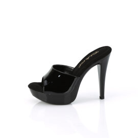 Fabulicious COCKTAIL-501 Zuecos con Plataforma Negro EU-39 / US-9