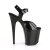 Pleaser Sandalia de Tacón FLAMINGO-808N Negro EU-38 / US-8