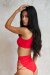 Lunalae Pantalones Cortos Romy Rojo