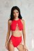 Lunalae Pantalones Cortos Romy Rojo