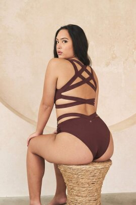 Lunalae Pantalones Cortos Tara Cacao
