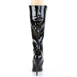 Pleaser SEDUCE-2020 Bota Charol Negro EU-37 / US-7