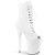Pleaser FLAMINGO-1021 Botines Plataforma ecoPiel blanco EU-37 / US-7