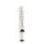 Pleaser FLAMINGO-1021 Botines Plataforma ecoPiel blanco EU-37 / US-7