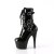 Pleaser ADORE-1043 Botín Plataforma Charol Negro EU-40 / US-10