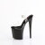 Pleaser NAUGHTY-808 Sandalias de Plataforma Negro Tono Claro EU-39 / US-9