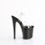 Pleaser NAUGHTY-808 Sandalias de Plataforma Negro Tono Claro EU-39 / US-9