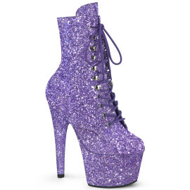 Pleaser ADORE-1020GWR Botines de Plataforma con Brillo...