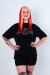 AMBR Designs Camiseta Dance Club Negro