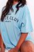 AMBR Designs Camiseta Dance Club Azul L