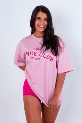 AMBR Designs Camiseta Dance Club Rosa