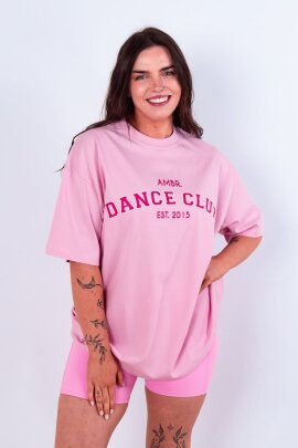 AMBR Designs Camiseta Dance Club Rosa S
