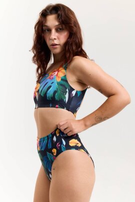 Pole Addict Pantalones Cortos High Leg Exotic Flowers