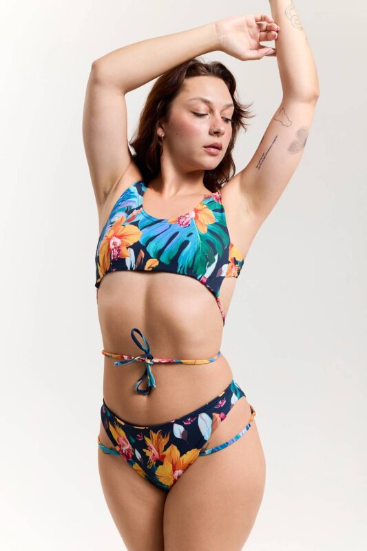 Pole Addict Pantalones Cortos Capri Exotic Flowers