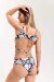 Pole Addict Pantalones Cortos Capri Black White Snake