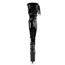 Pleaser Bota Alta FLAMINGO-3050 Negro EU-38 / US-8