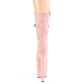 Pleaser FLAMINGO-1050FS Botín Plataforma Ante Rosa Claro EU-42 / US-12