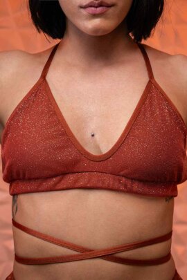 RAD Top Dazzle Marrón XL