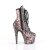 Pleaser ADORE-1020SPWR Botín Plataforma Serpiente Rosa Claro EU-36 / US-6