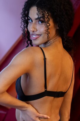 Les Polettes Bralette Naora Negro S