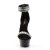 Pleaser Sandalia de Tacón KISS-269RS Negro EU-42 / US-12